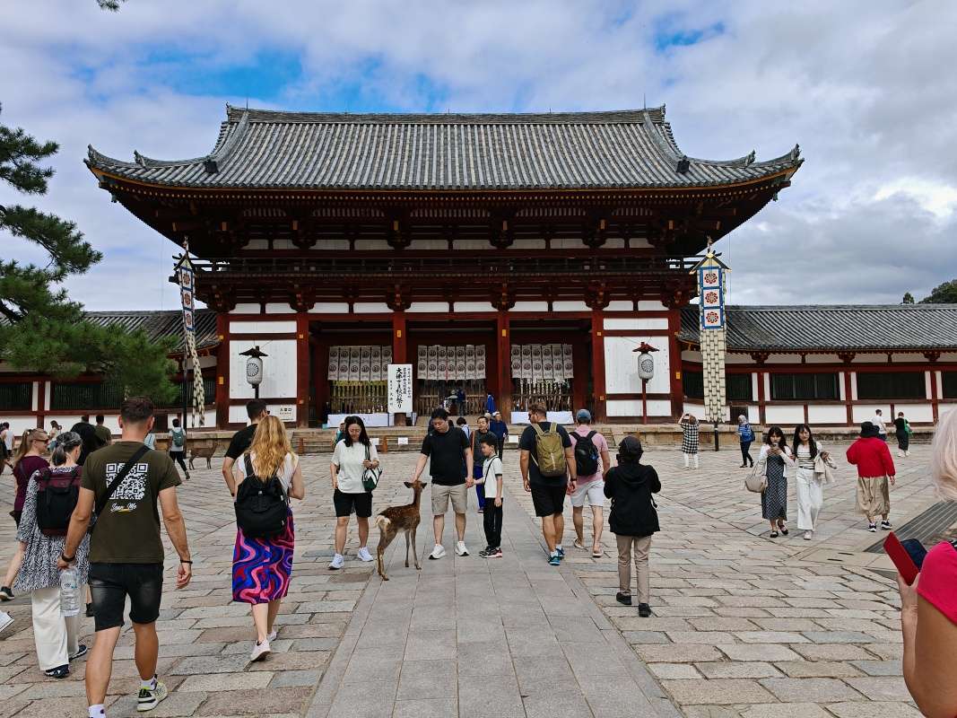 Vstup do chrámu Tōdai-ji