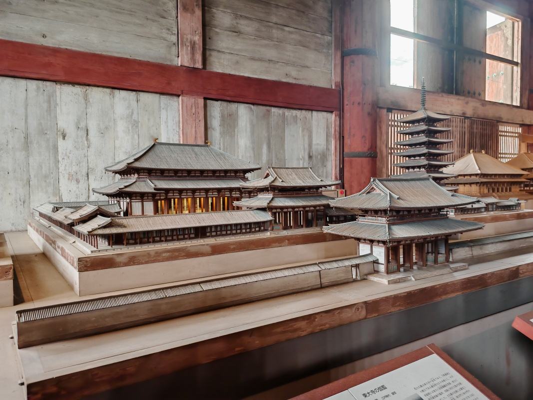 Tōdai-ji chrám - tôvodný komplex