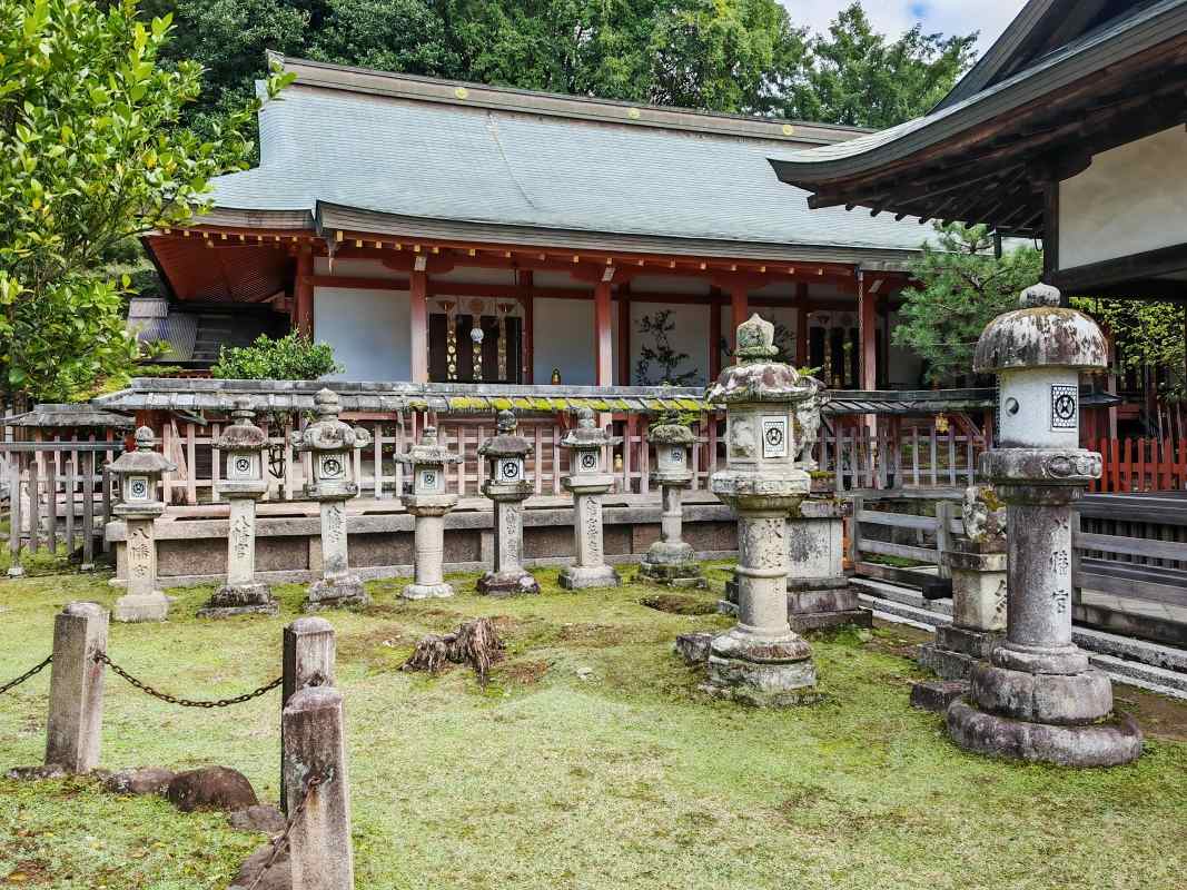 Šintoistická svätyňa Tamukeyama Hachiman Shrine
