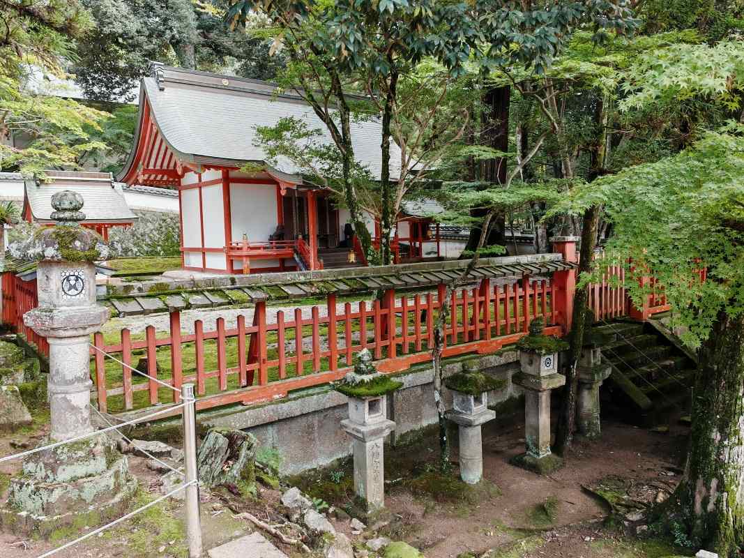 Šintoistická svätyňa Tamukeyama Hachiman Shrine
