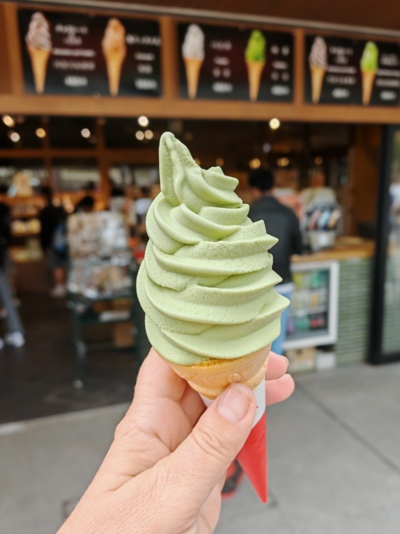 Matcha zmrzlina - bola výborná, splnené :)