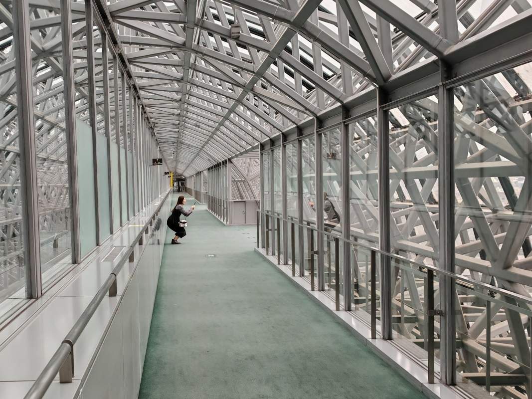 Kyoto station Sky Walk