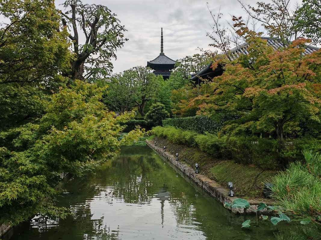 Budhiostický To-ji chrám - pagoda