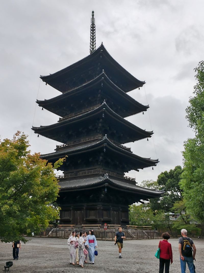 Budhiostický To-ji chrám - pagoda