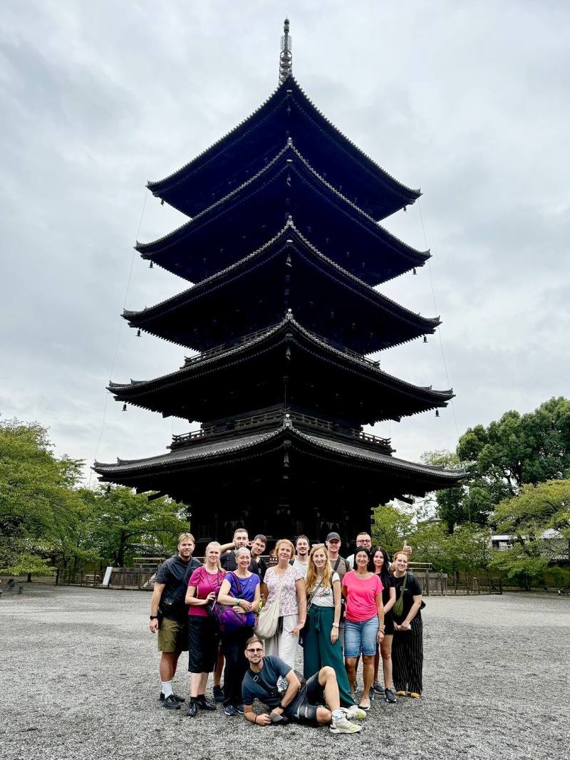 Budhiostický To-ji chrám - pagoda
