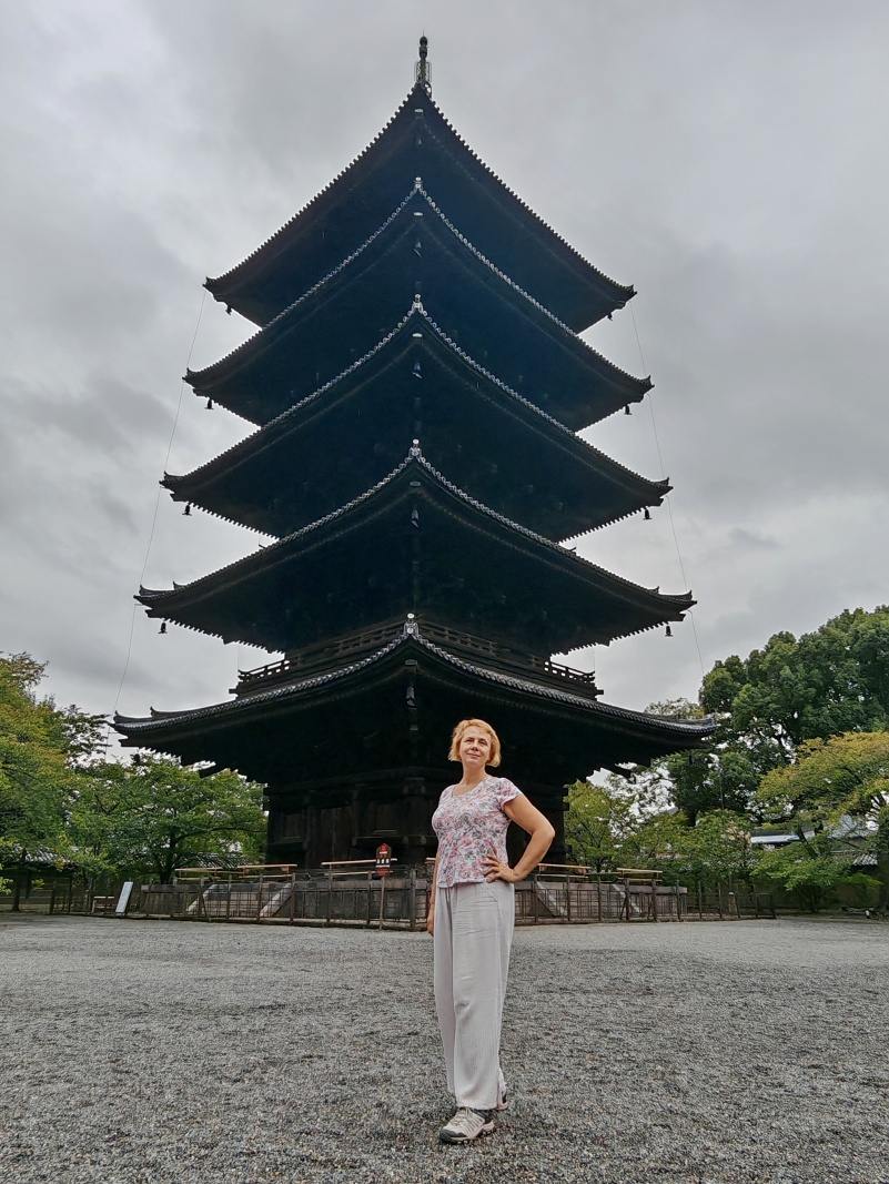 Budhiostický To-ji chrám - pagoda