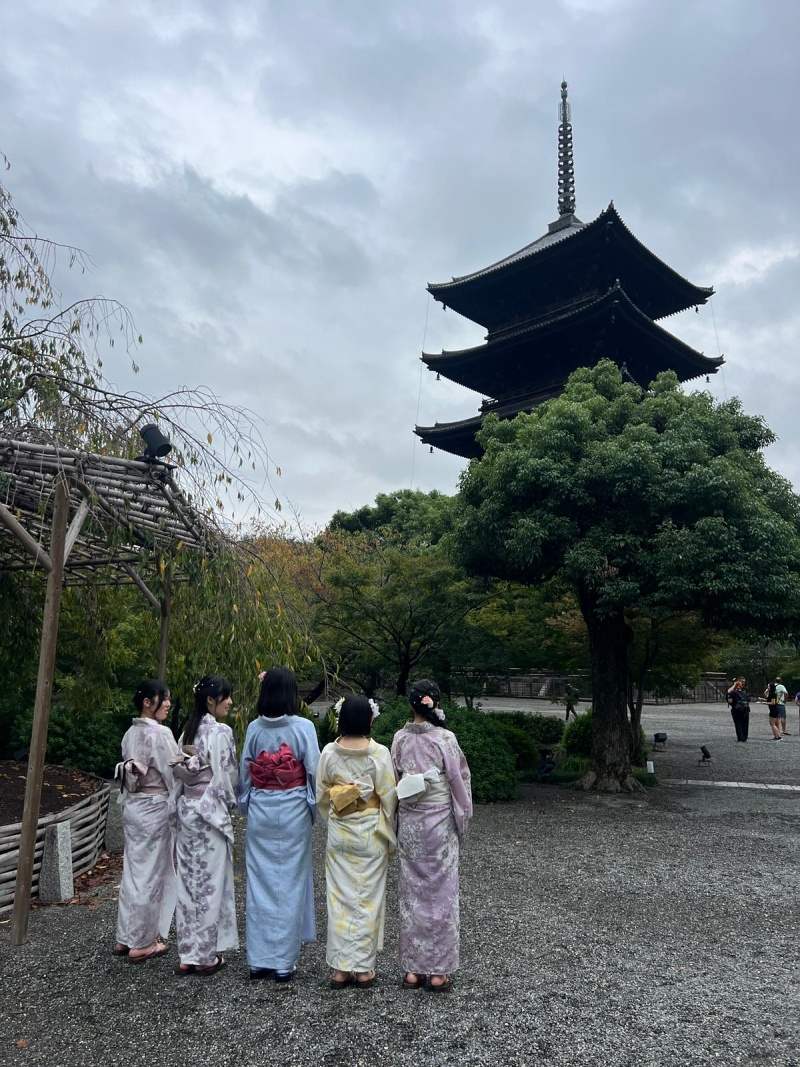 Budhiostický To-ji chrám - pagoda