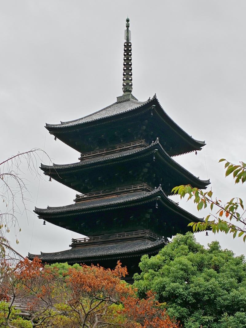 Budhiostický To-ji chrám - pagoda