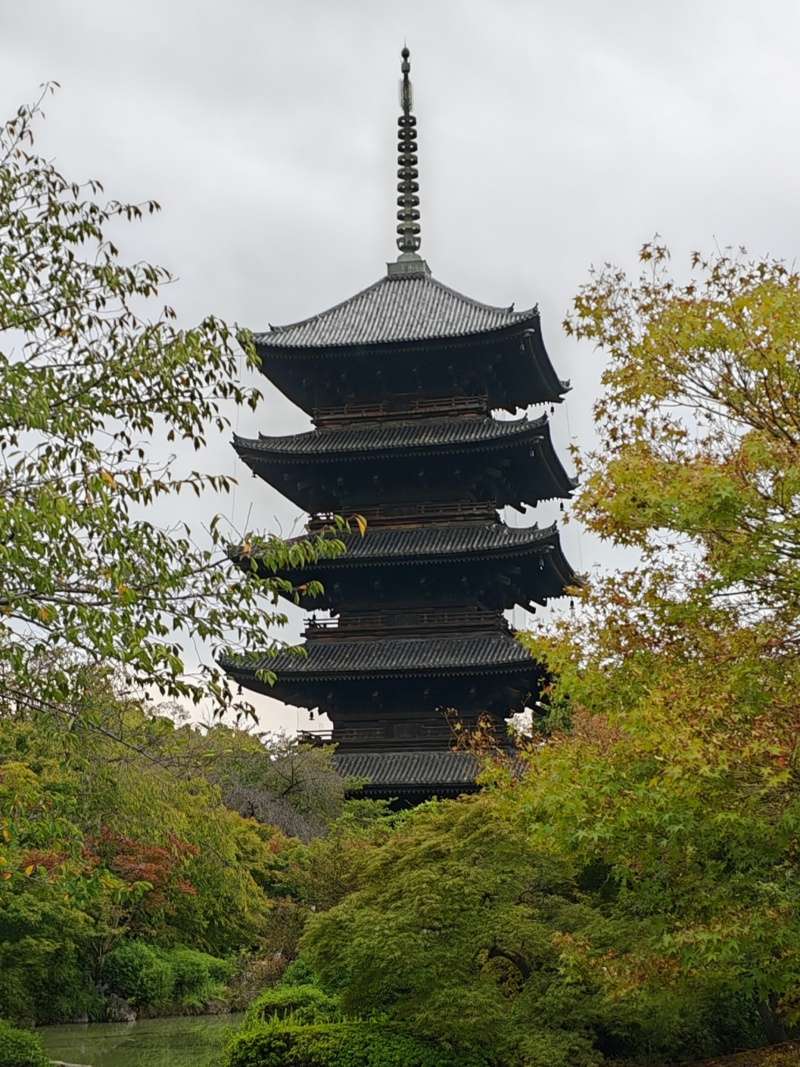 Budhiostický To-ji chrám - pagoda