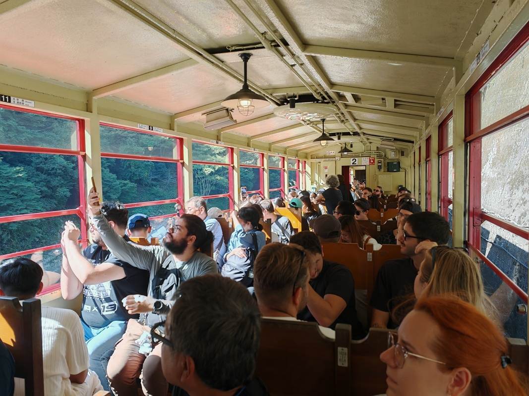 Sagano romantická jazda údolím rieky Hozu