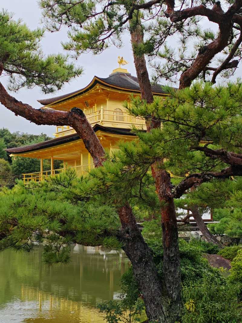 Zen-budhistický chrám Kinaku-ji, Zlatý pavilón