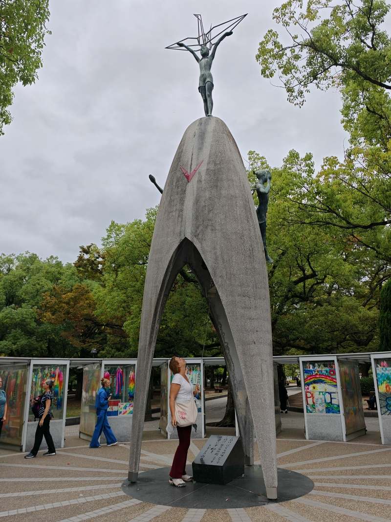 Pamätník mieru detí, na pamiatku Sadako Sasaki