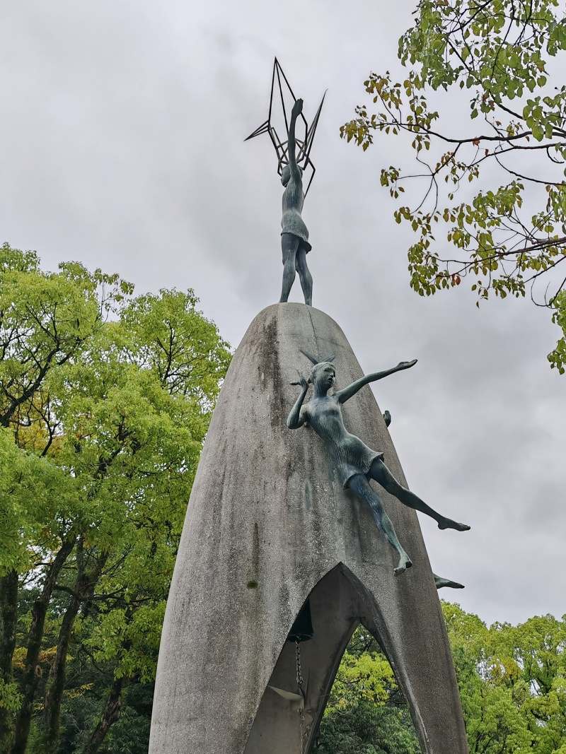 Pamätník mieru detí, na pamiatku Sadako Sasaki