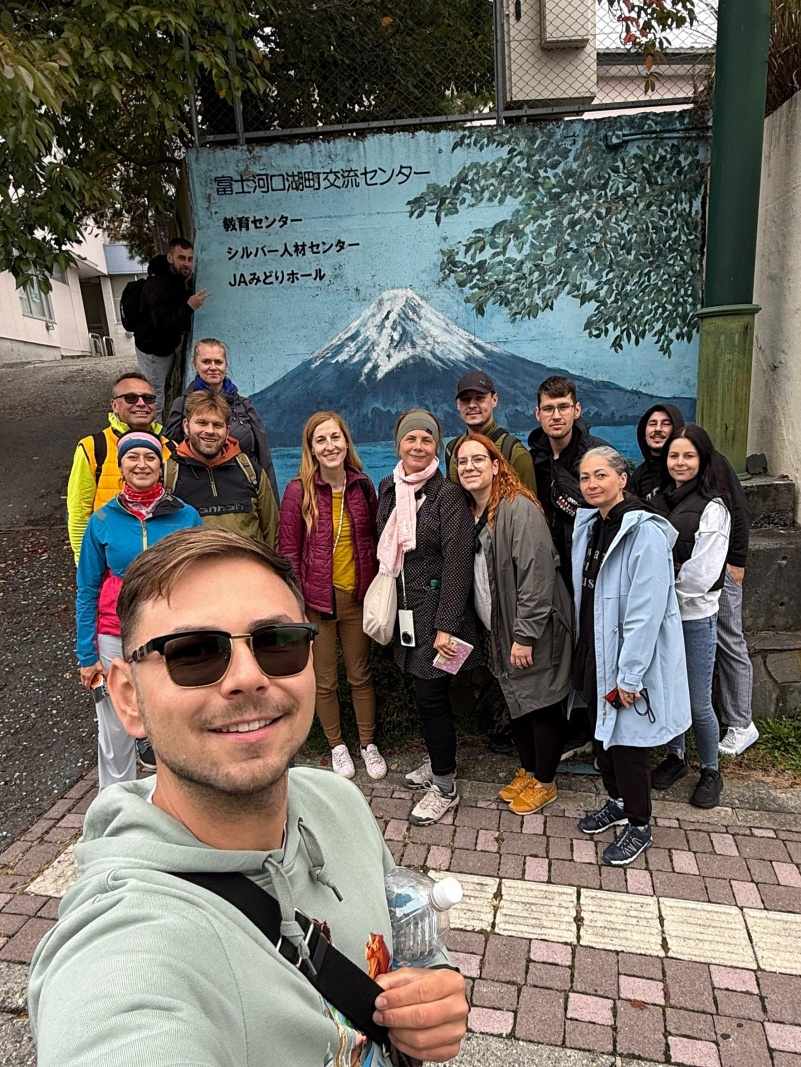 Konečne fotka s Fuji :)