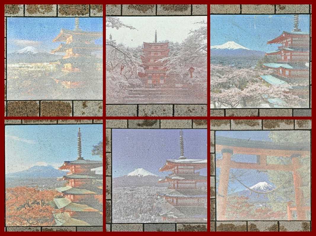 Fuji na chodníkoch ♥