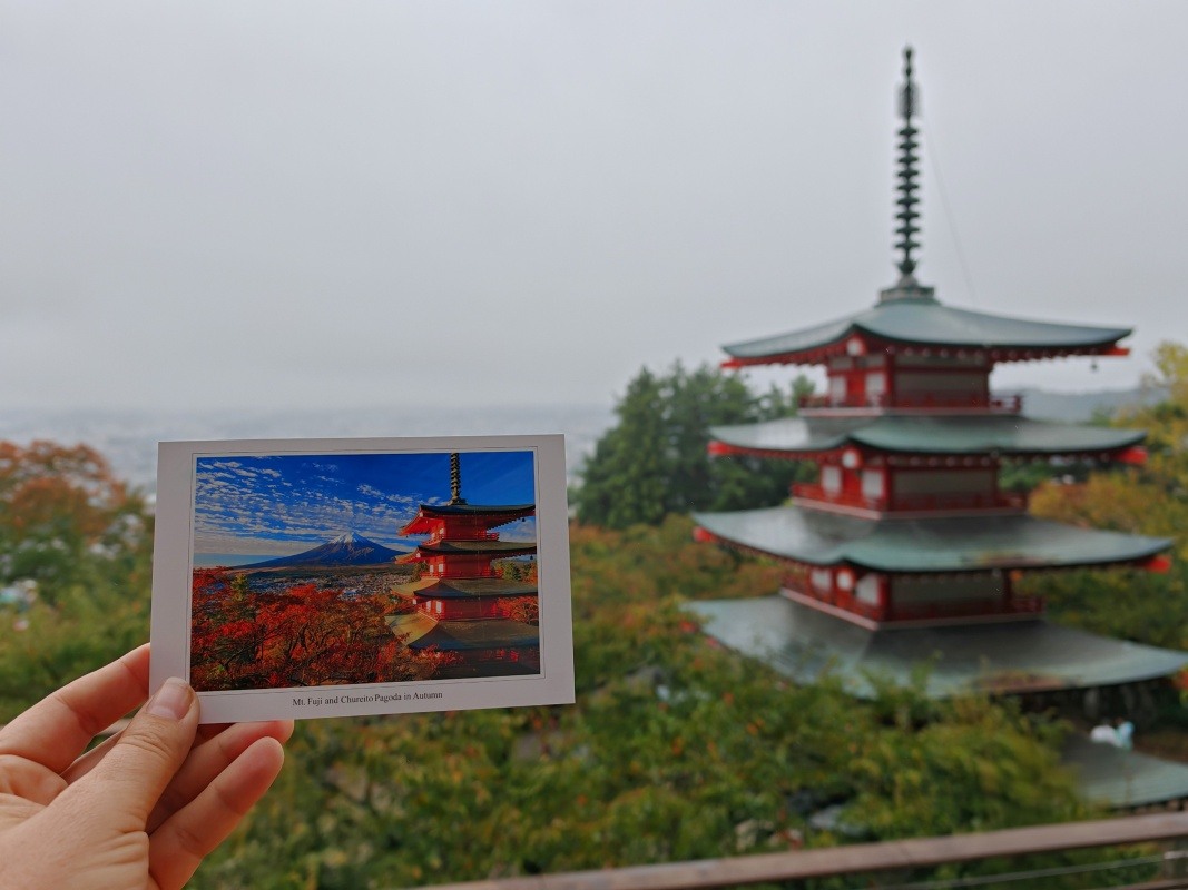 Chureito Pagoda a Fuji