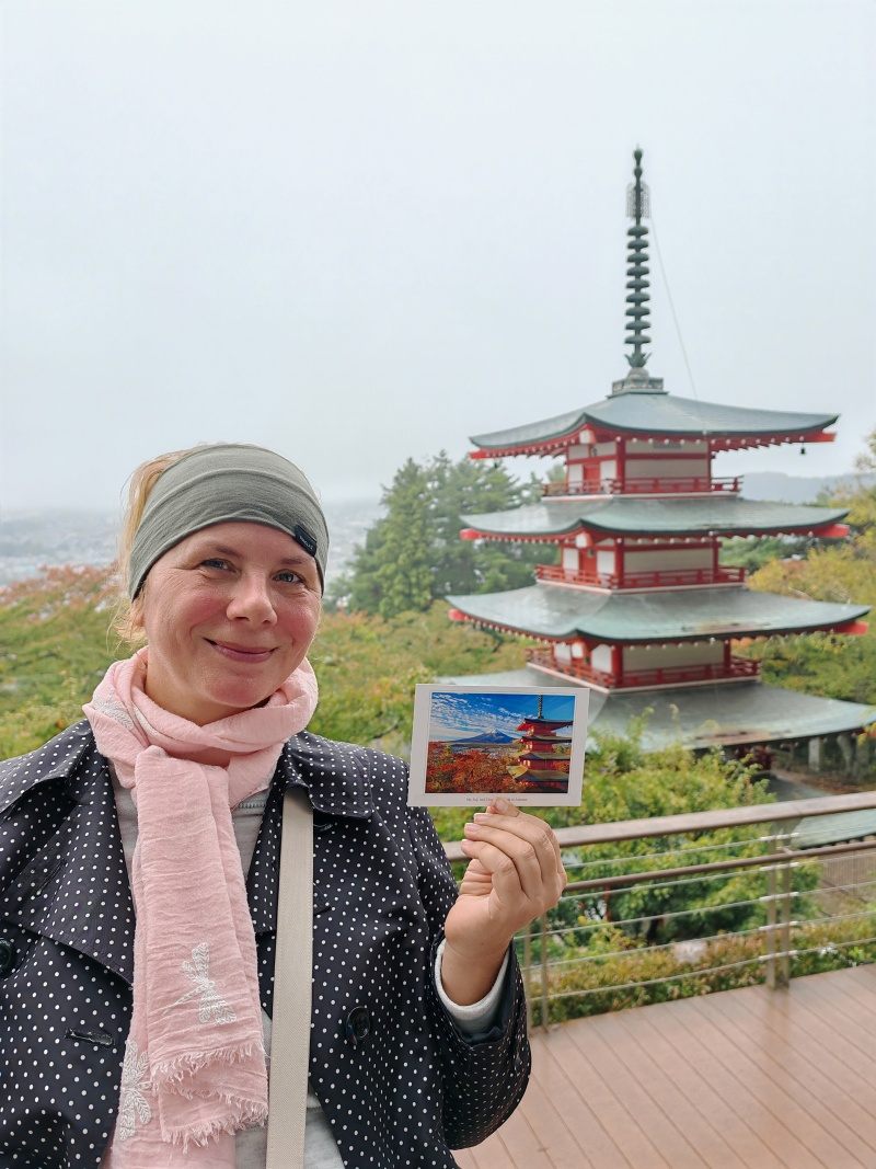 Chureito Pagoda a Fuji