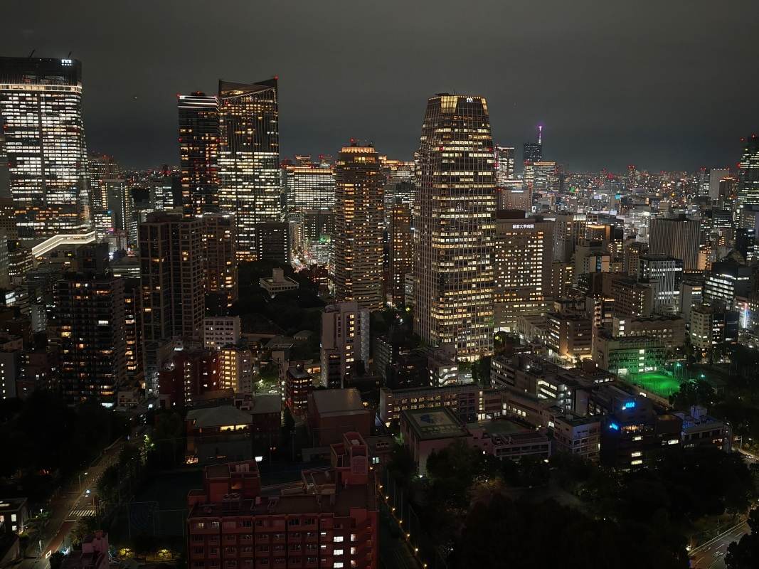 Tokio Tower, výhľad z 150m vyhliadky