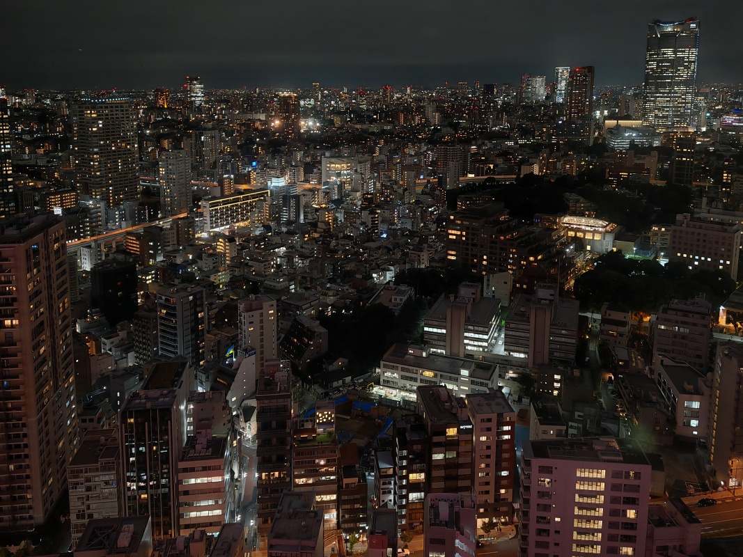 Tokio Tower, výhľad z 150m vyhliadky