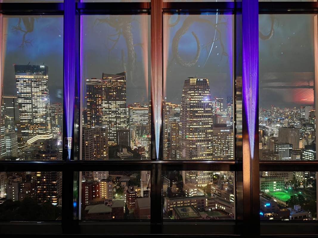 Tokio Tower, výhľad z 150m vyhliadky