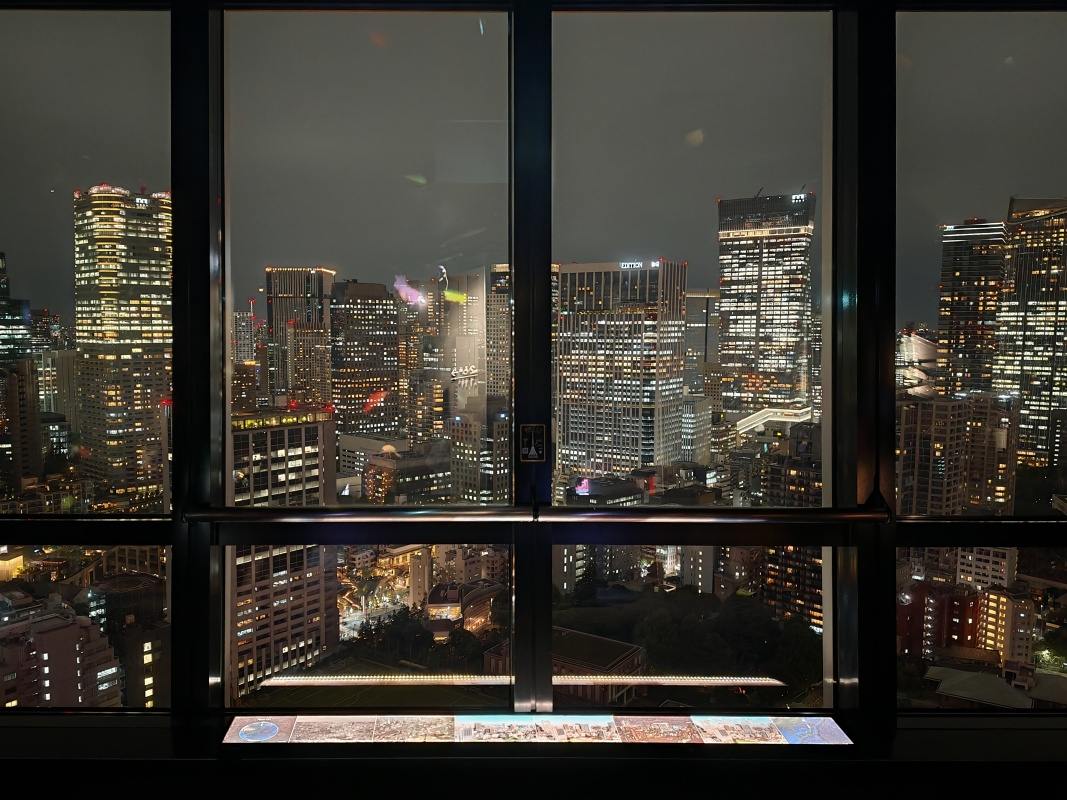 Tokio Tower, výhľad z 150m vyhliadky