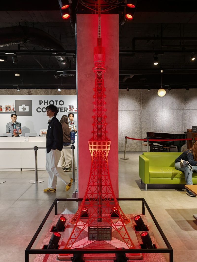 Tokio Tower, maketa veže