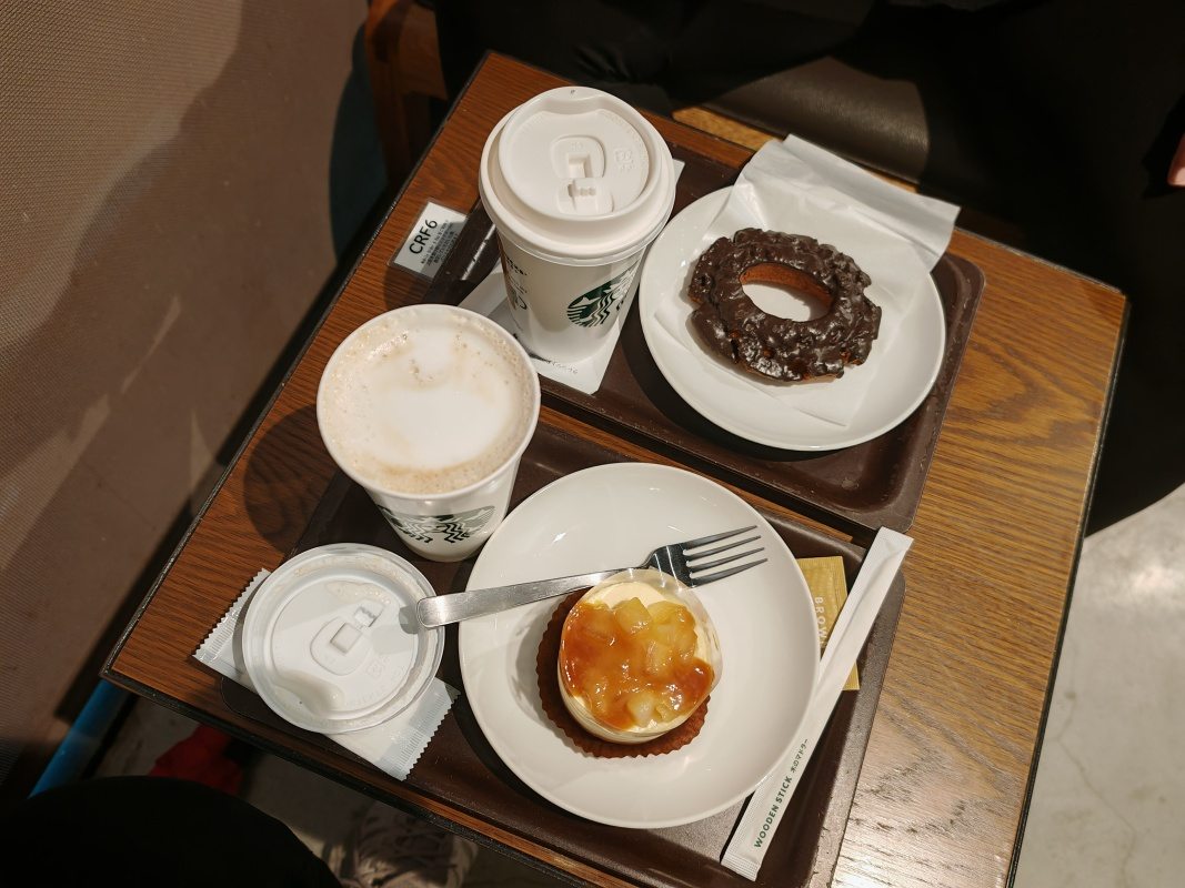 Oddych v Starbuckse
