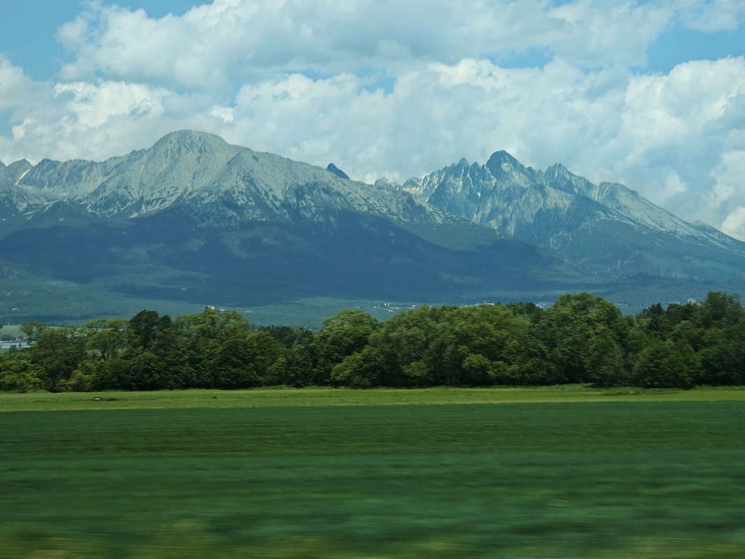 Vysoké Tatry po ceste