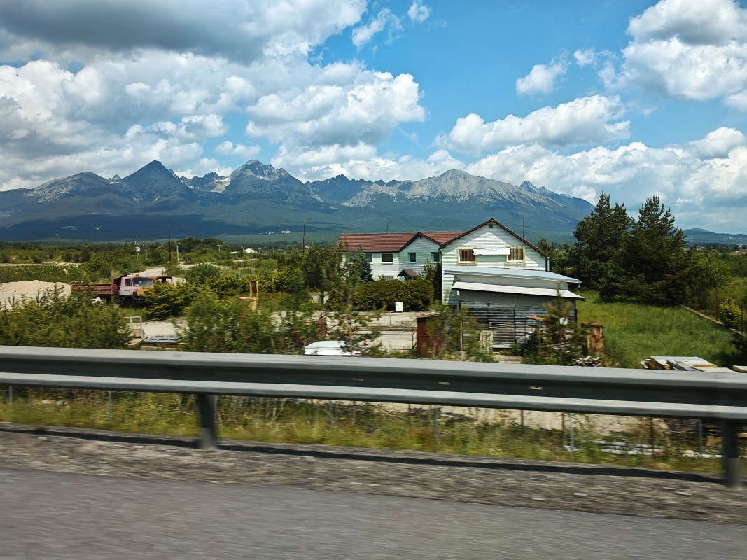 Vysoké Tatry po ceste