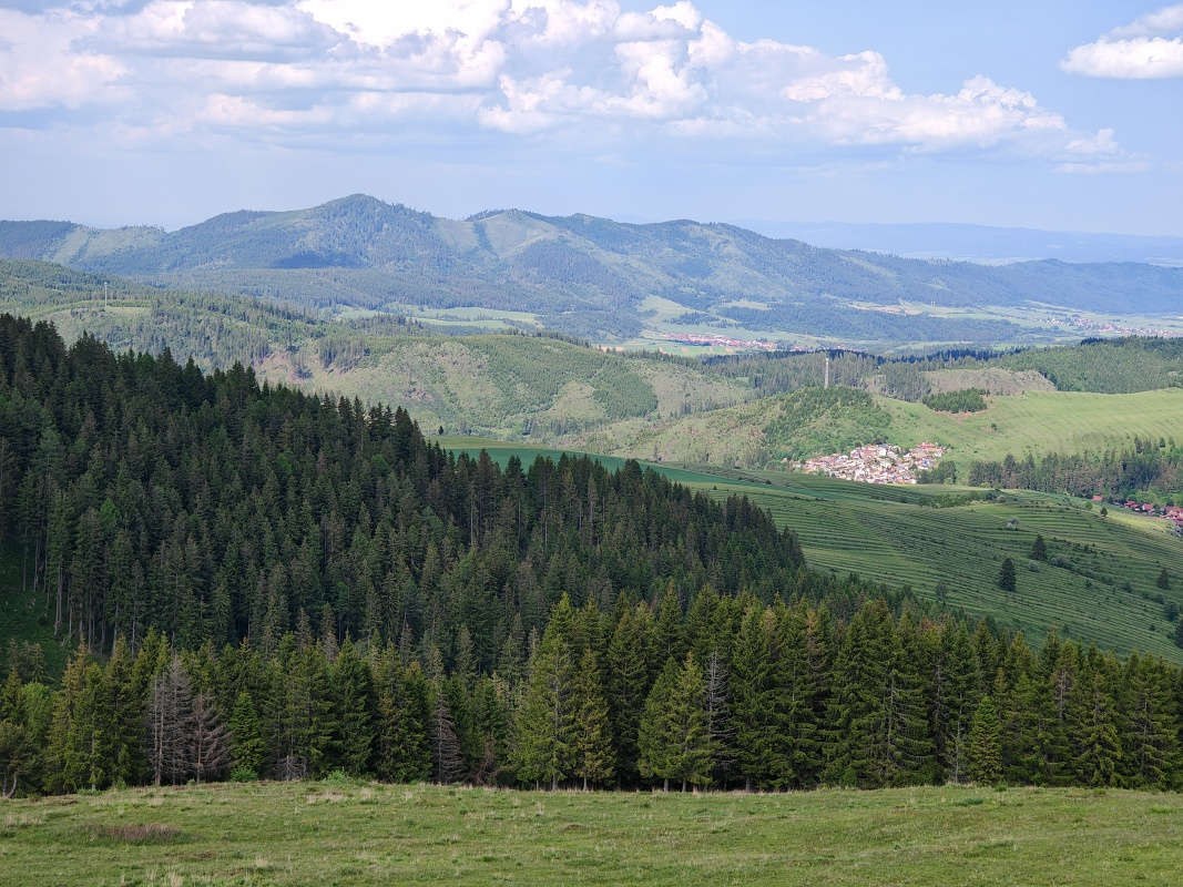 Som hore - výhľad