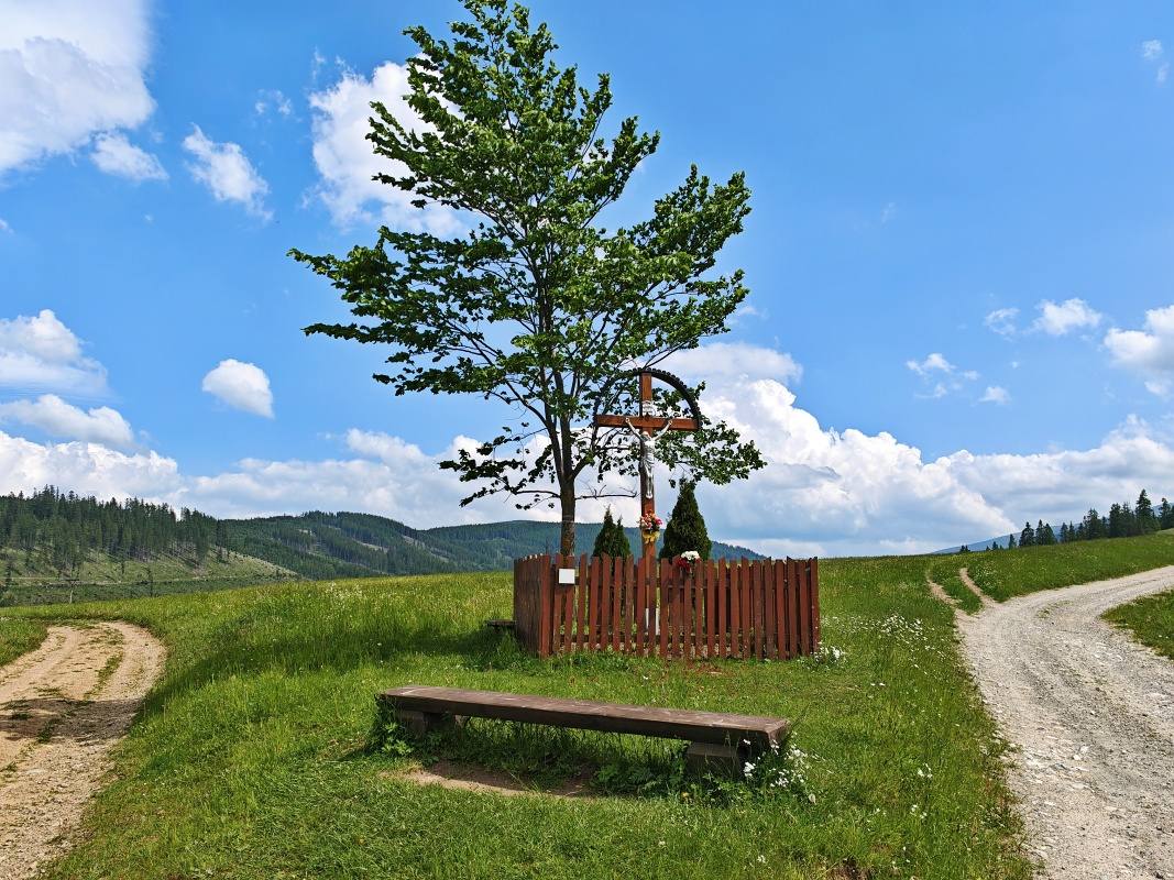 Sedlo Záploty, na Kráľovu Hoľu je to 4h 10 min ...