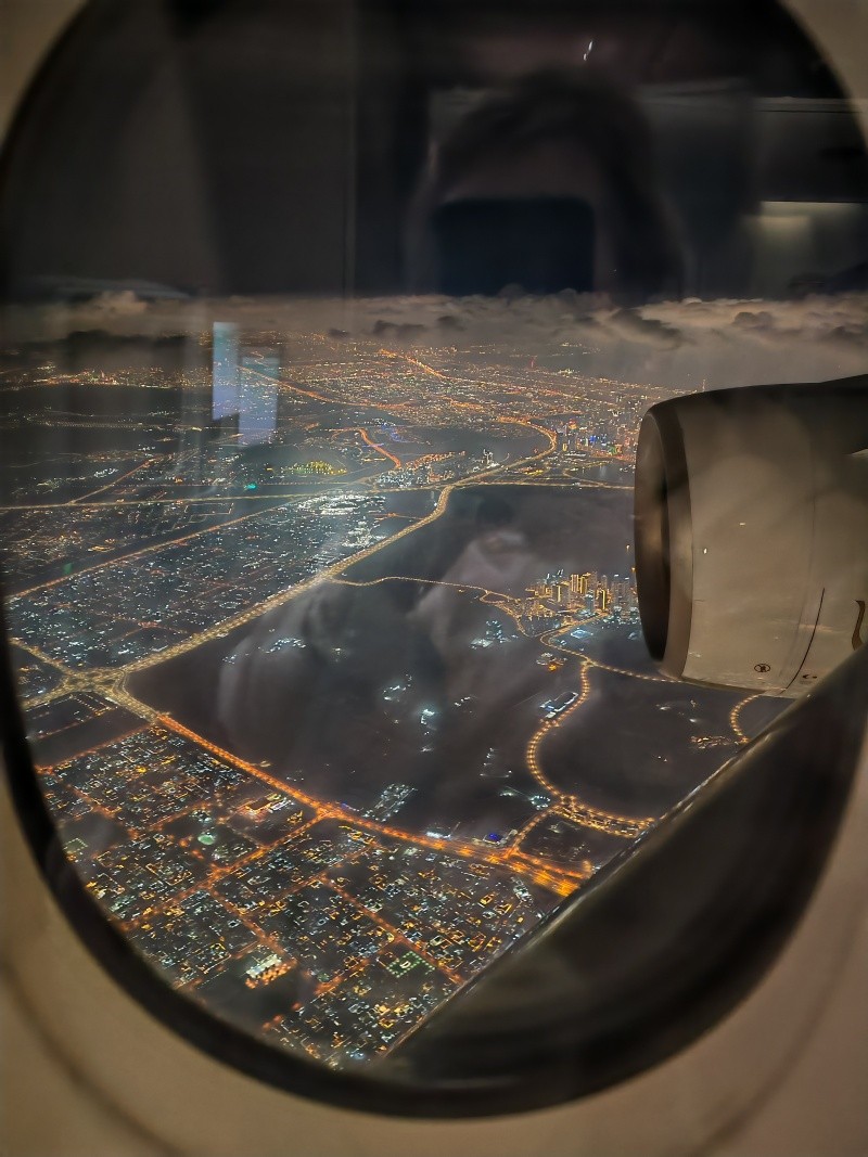 Pristávame v Dubaji