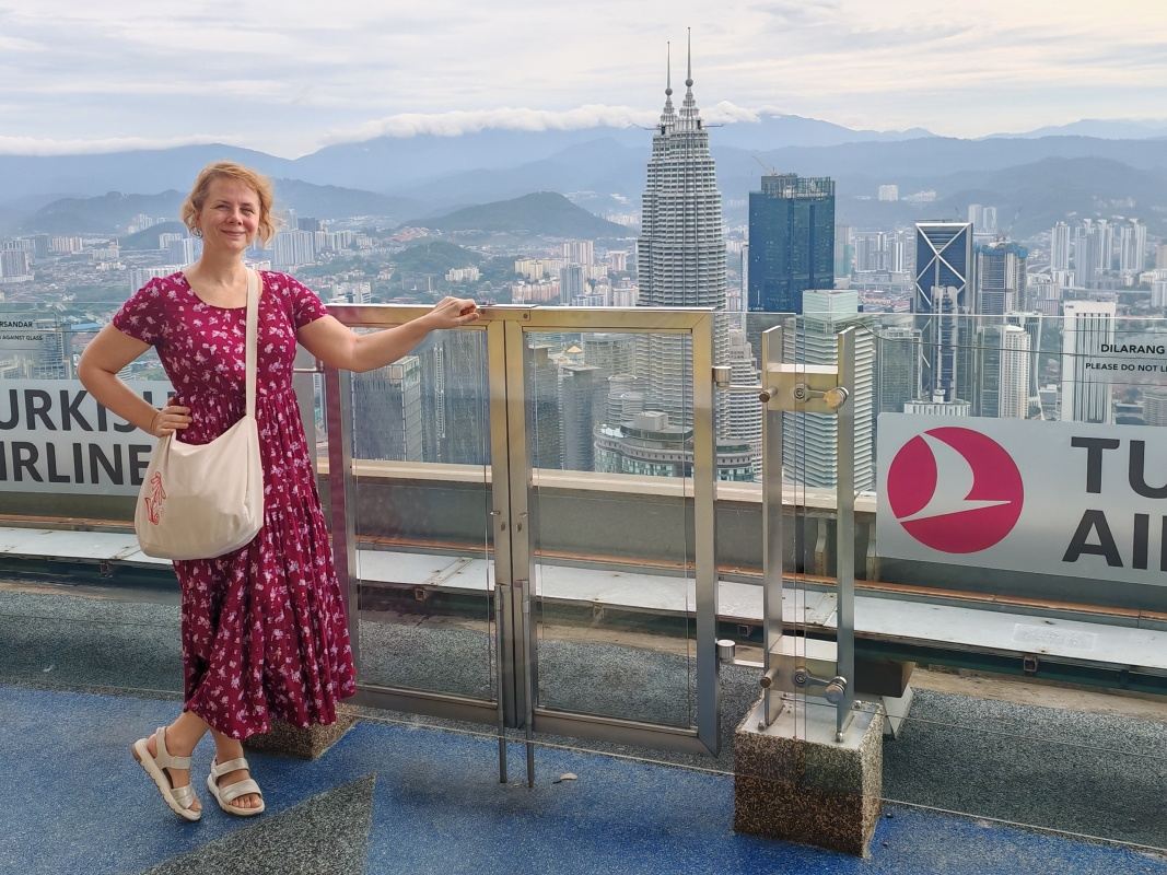 Menara KL Tower - Petronas Towers a ja