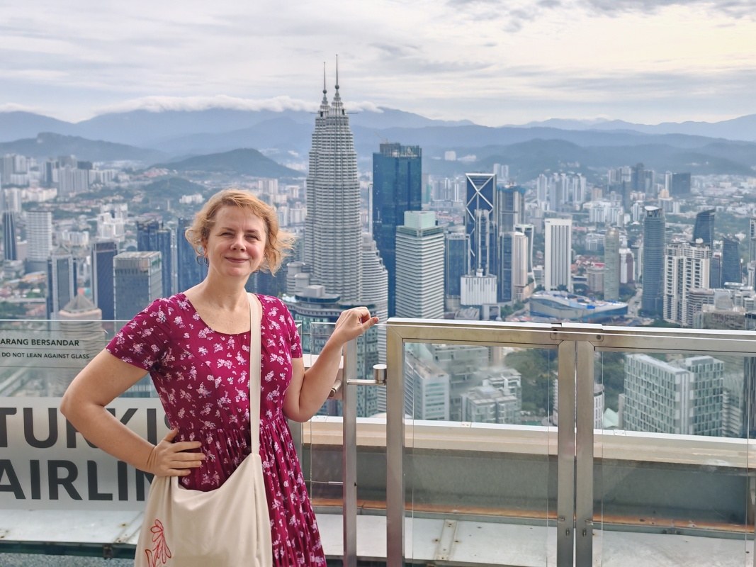 Menara KL Tower - Petronas Towers a ja