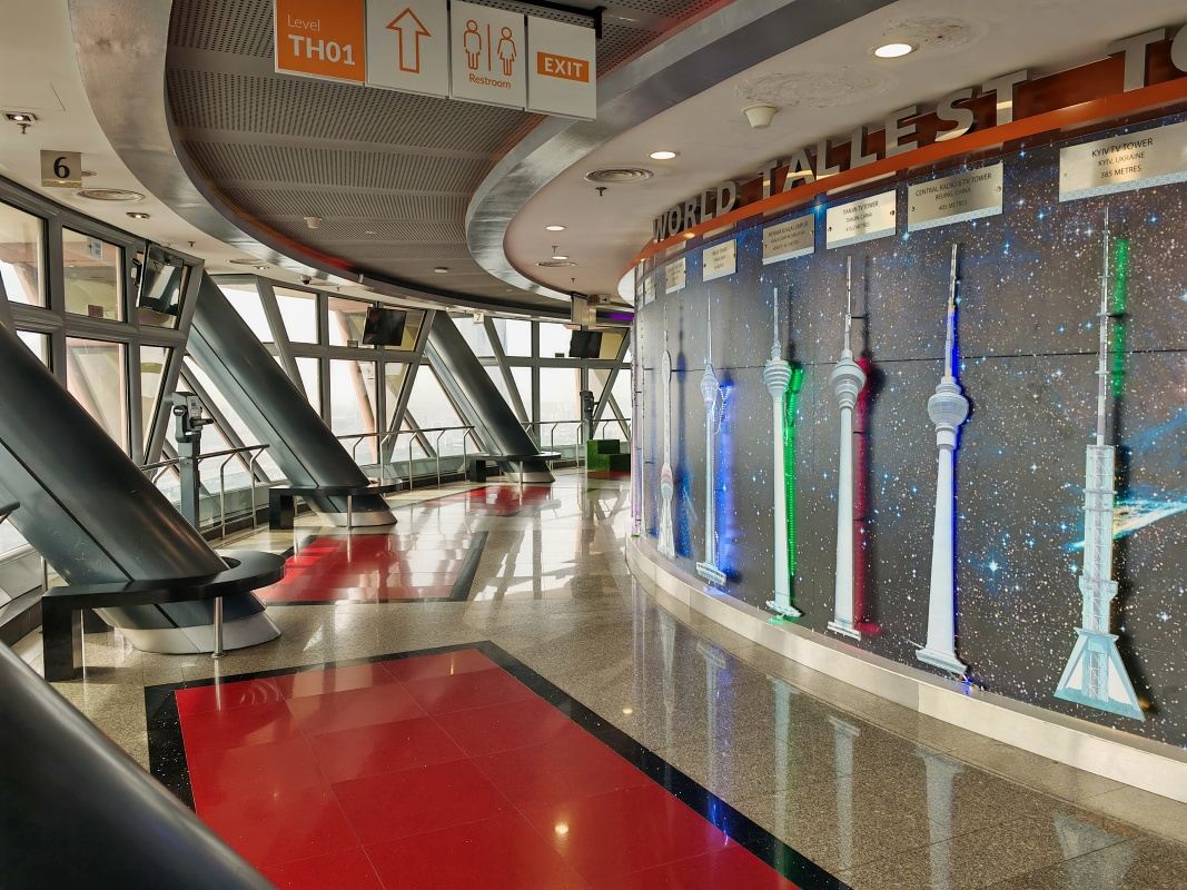 Menara KL Tower - 276m, observatórium