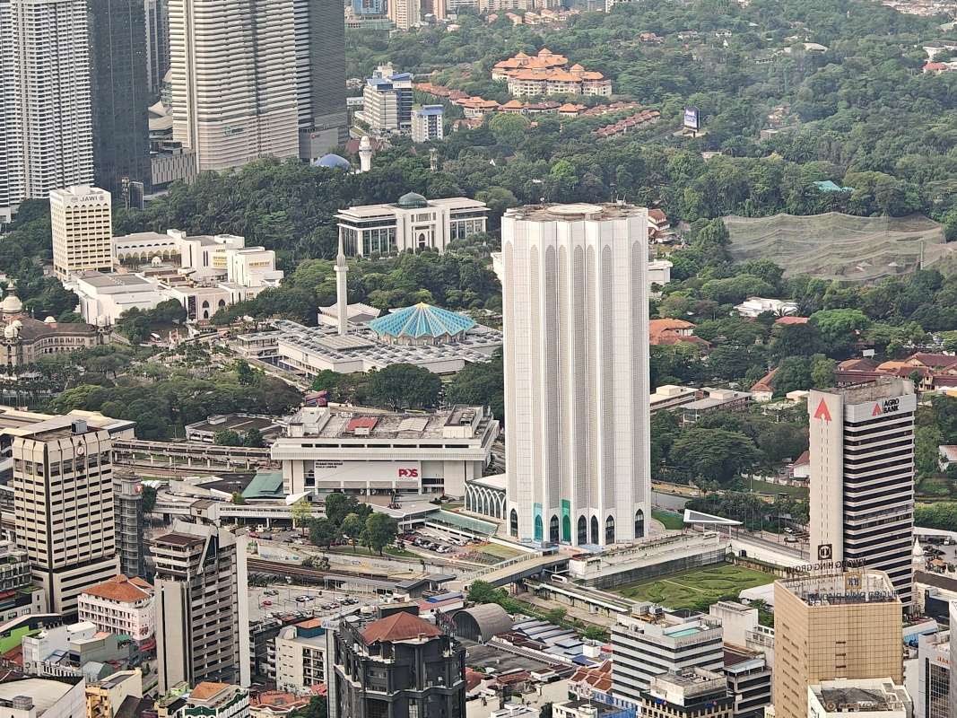 Menara KL Tower - detail, Národná mešita