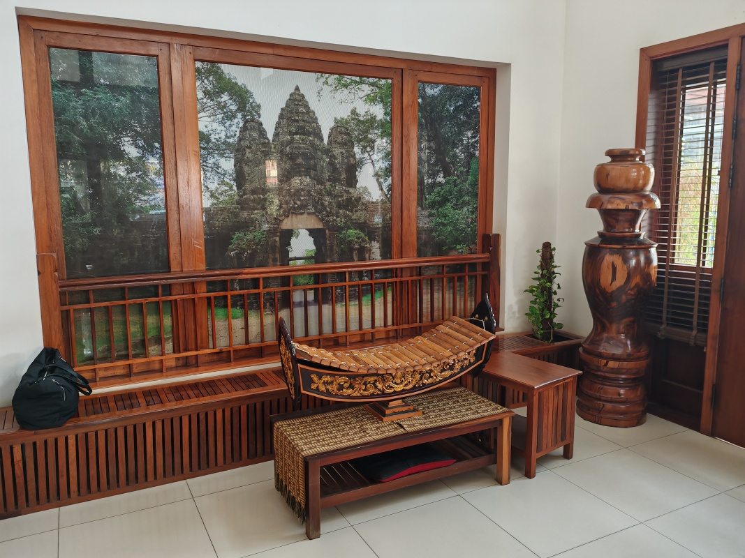 Cheathata CTS Hotel Siem Reap, pong lang - hudobný nástroj, xylofón