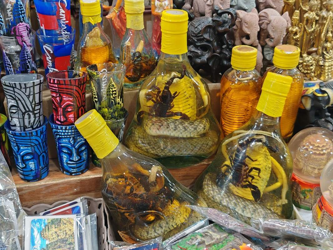 Nočný trrh v Siem Reap