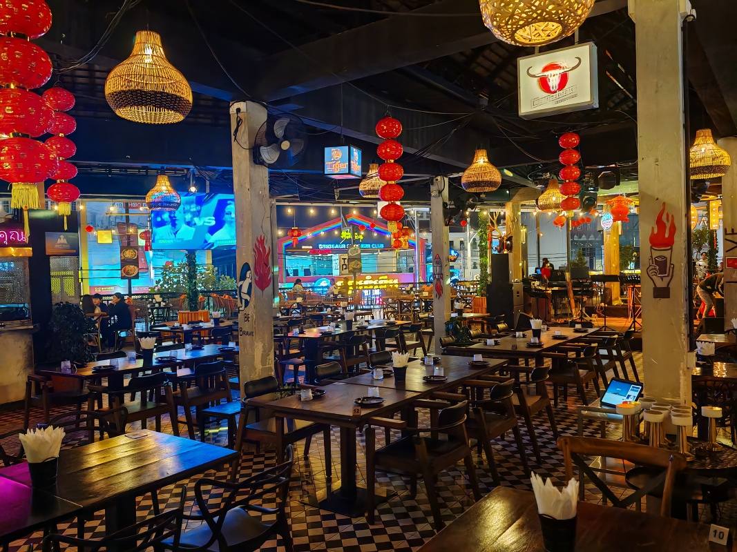 Podnik, kde sme skočili na drink s Jankou a Peťom