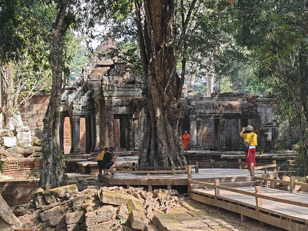 Ta Prohm - ďalší chrám ...