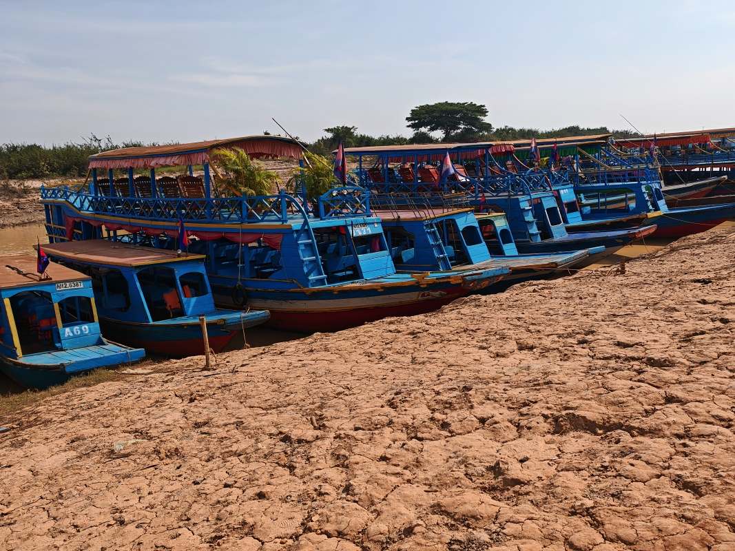 Našťastie sme sa plavili takouto veľkou, s výhľadom