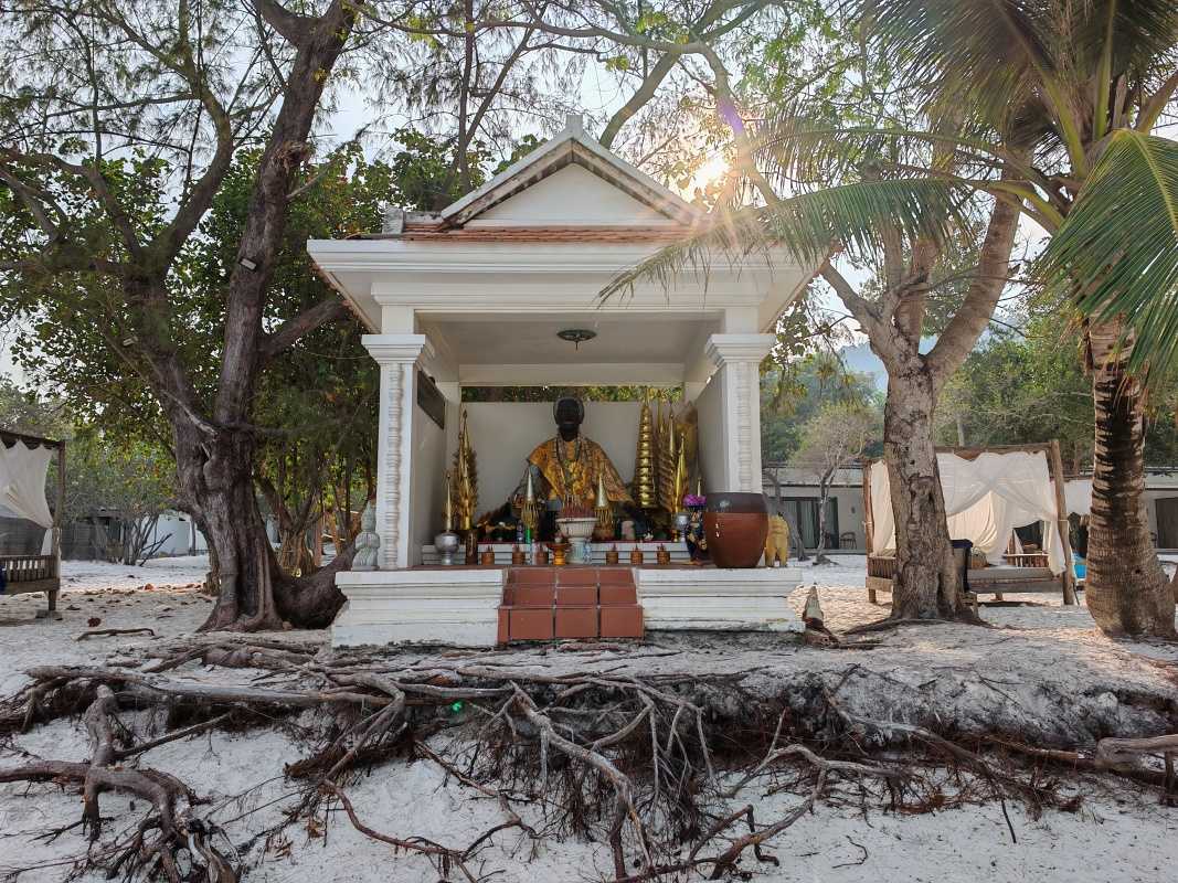 Pláž cestou z večere