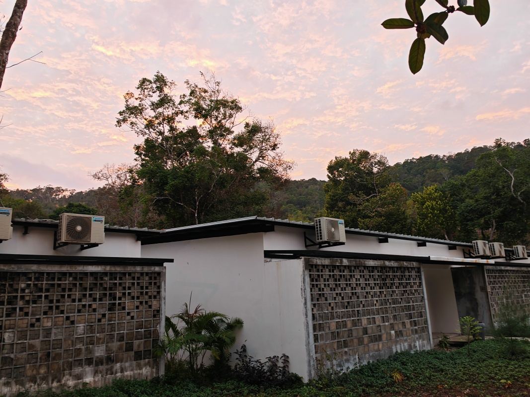 Cestou na večeru je nádherné nebo