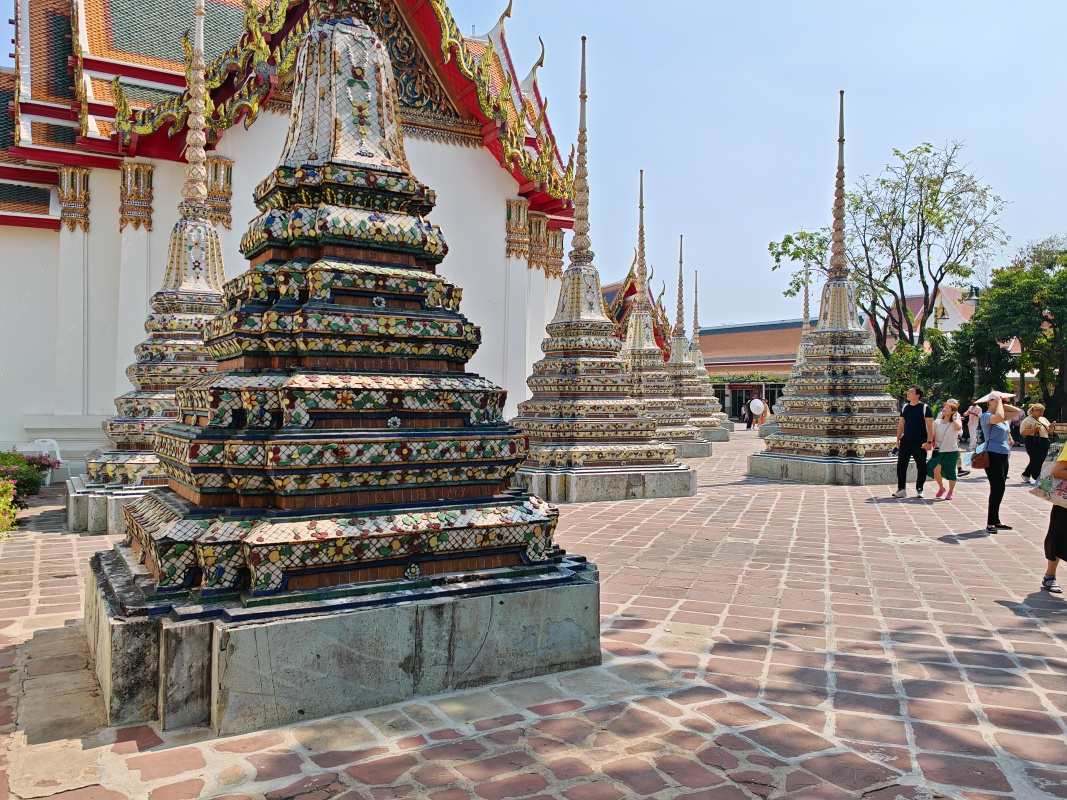 Wat Phra - les malých chedi