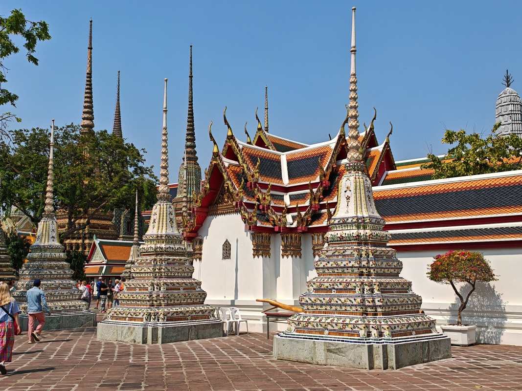Wat Phra - les malých chedi