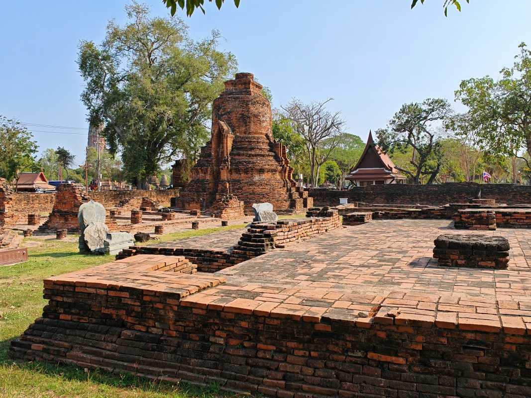 Wat Phra Si Sanphet - ruiny kráľovskej trónnej sály