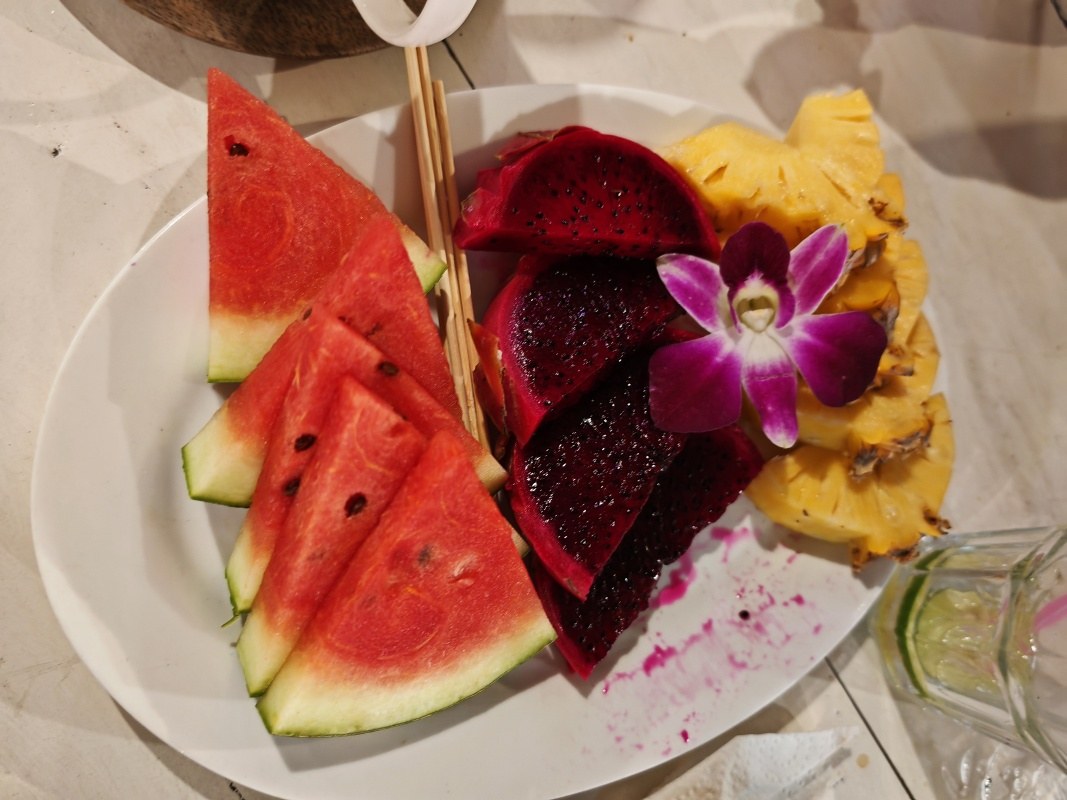 Dostali sme aj ovocie