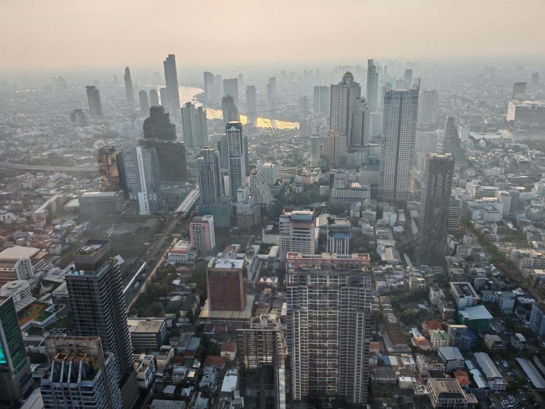 King Power Mahanakhon - 74. poschodie, sklenená vyhliadka