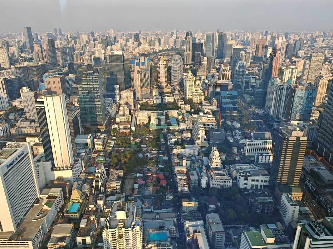 King Power Mahanakhon - 74. poschodie, sklenená vyhliadka