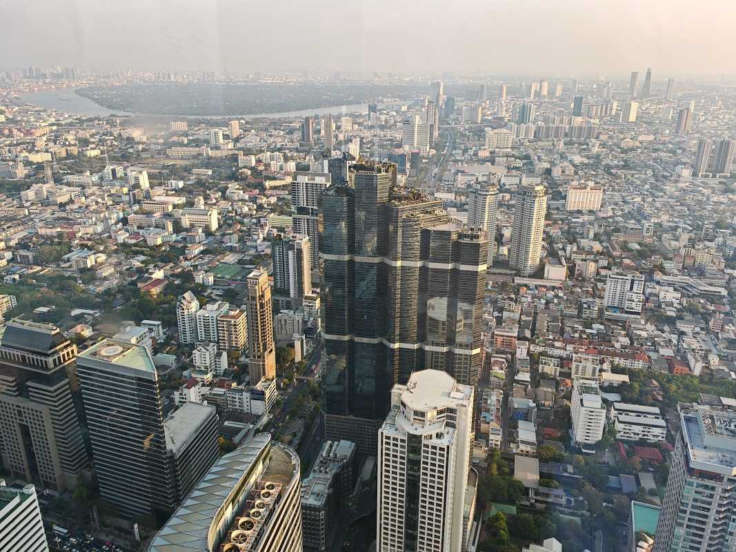 King Power Mahanakhon - 74. poschodie, sklenená vyhliadka